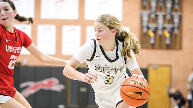 Mitty University girls basketball plus Sabrina Ionescu at Ionescu Showcase at De La Salle by Sam Stringer 1-20-2024012020242